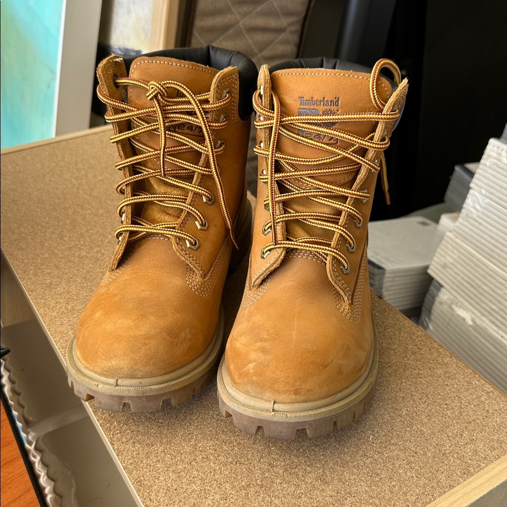 Timberland Wheat Nubuck Boots